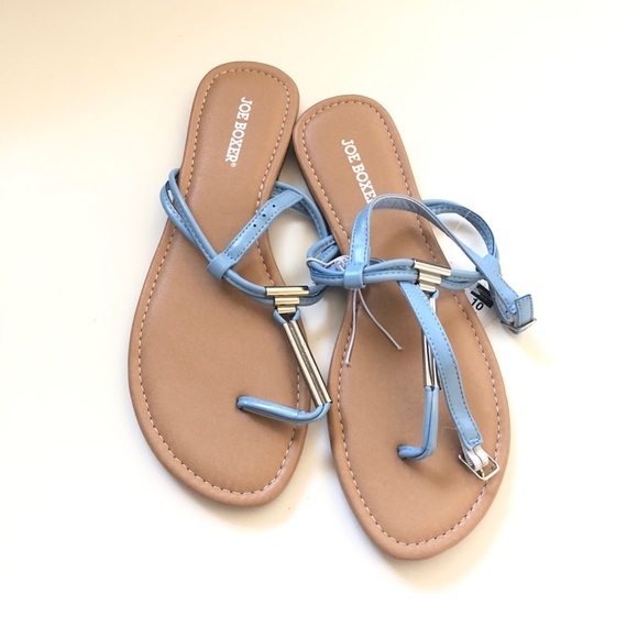 Joe Boxer Shoes Joe Boxer Sz Sandal Blue Poshmark